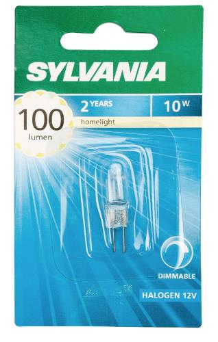 Sylvania 0021985 Capsule-lamp 12 V 10 W G4 BL1