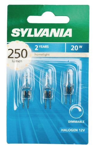 Sylvania 0022248 Capsule-lamp 12 V 20 W G4 BL3