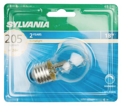 Sylvania 0023725 Klassieke Eco-lamp kogel E27 18 W