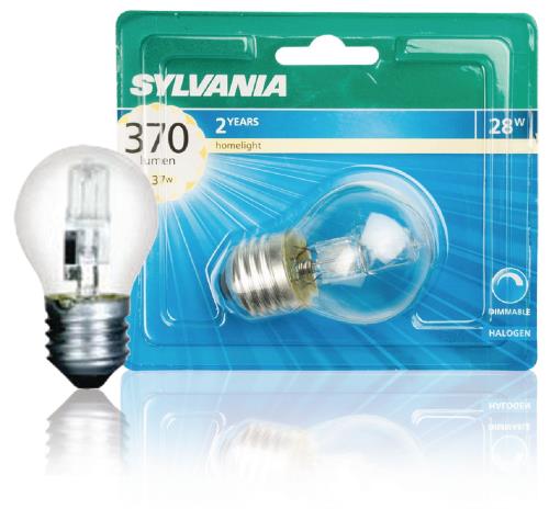 Sylvania 0023736 Klassieke Eco-lamp kogel 28 W E27