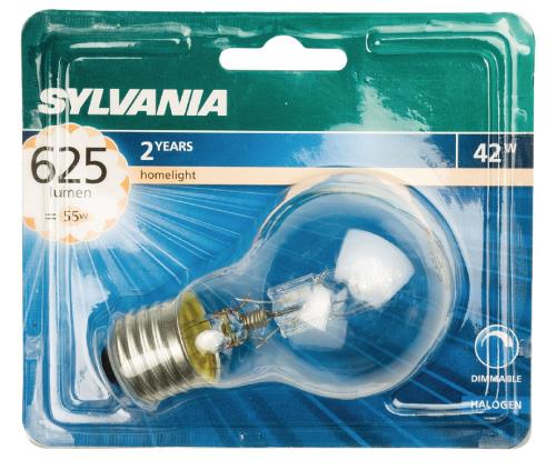 Sylvania 0023769 Klassieke Eco-lamp A55 42 W E27