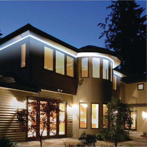 HQ HQLSEASYPWINDC LED-strip, eenvoudige installatie, helder wit licht, voor binnen en buiten, 2900 lm, 5,00 m