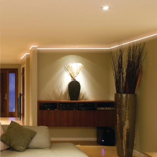 HQ HQLSEASYWWPR LED-strip, eenvoudige installatie, warm wit licht, voor binnen en buiten, 1400 lm, 5,00 m