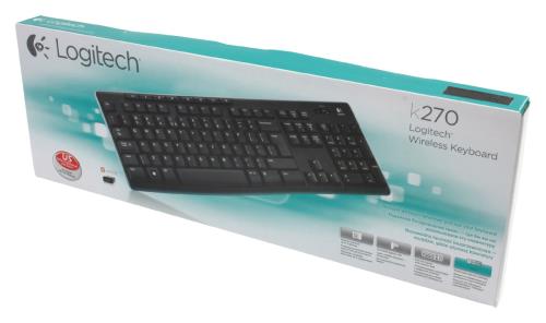 Logitech 920-003736 K270 QWERTY toetsenbord