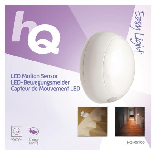 HQ HQ-RS100 LED lamp bewegingssensor 3 lichtstanden