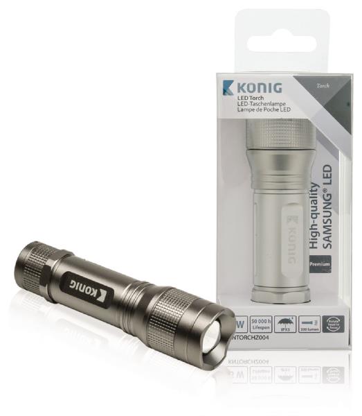 König KNTORCHZ004 LED-zaklamp Premium 5 W 330 lm