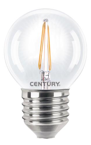 Century INH1G-042727 Incanto filament LED lamp globe 4 W E27 2700 K 395 lm
