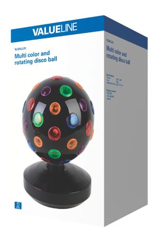 Valueline VLBALL01 Multicolour discobal