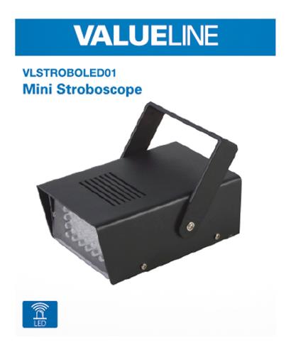 Valueline VLSTROBOLED01 LED-stroboscoop