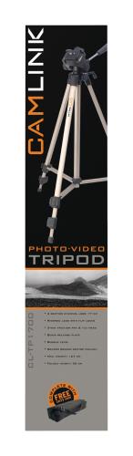Camlink CL-TP1700 TP1700 foto video tripod
