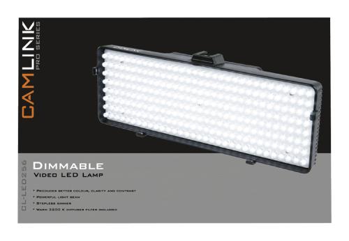 Camlink CL-LED256 Video ledlamp 256 LED's