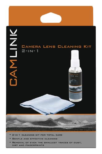 Camlink CL-PCL10 2-in-1 reinigingsset voor cameralenzen