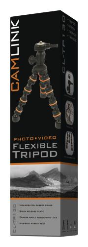 Camlink CL-TP130 Flexibele tripod 5 secties