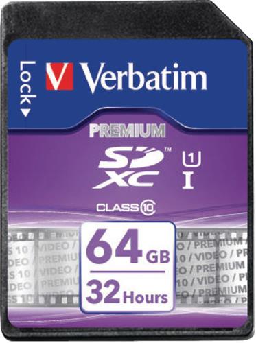 Verbatim 44024 SDXC-kaart 64 GB Class 10