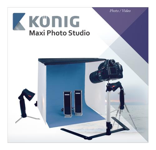 König KN-STUDIO12N Opvouwbare fotostudio (60x60 cm)
