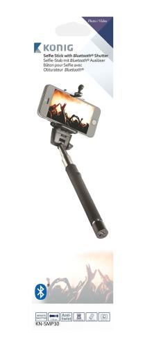 König KN-SMP30 Bluetooth® selfie stick met sluiter