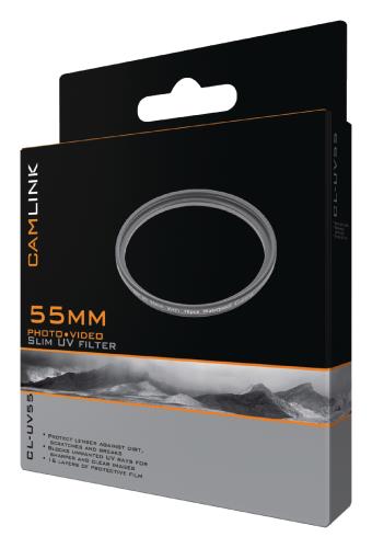 Camlink CL-UV55 Dunne UV-filter 55 mm
