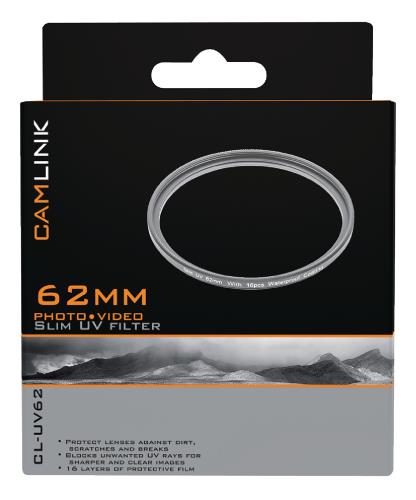 Camlink CL-UV62 Dunne UV-filter 62 mm
