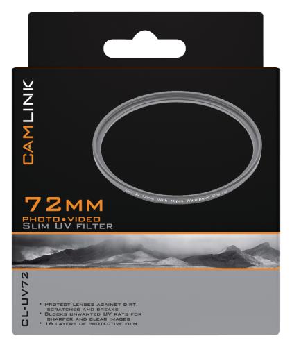 Camlink CL-UV72 Dunne UV-filter 72 mm