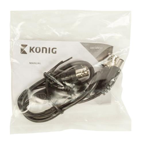 König SAS-MIC10 Microfoon voor camera's