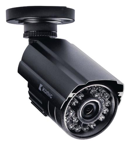 König SAS-SETDVR45 Beveiliging camera-opnameset uitgerust met een ingebouwde 500 GB harde schijf