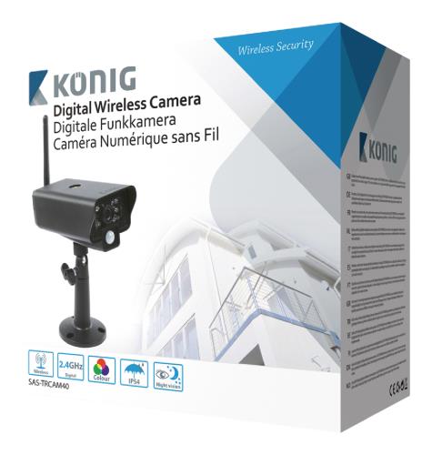 König SAS-TRCAM40 Digitale 2.4 GHz draadloze camera voor SEC-TRANS60