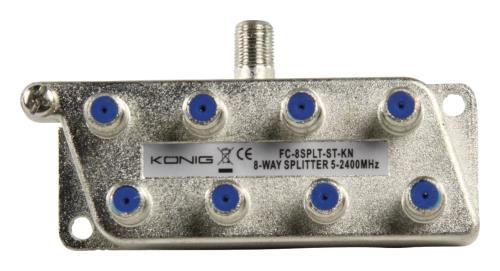 König FC-8SPLT-ST-KN 8-weg satelliet F-splitter