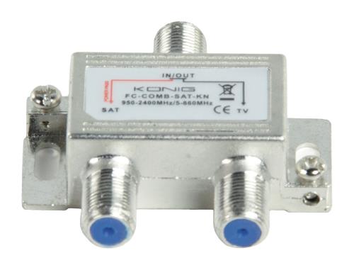 König FC-COMB-SAT-KN SAT / UHF / VHF combiner