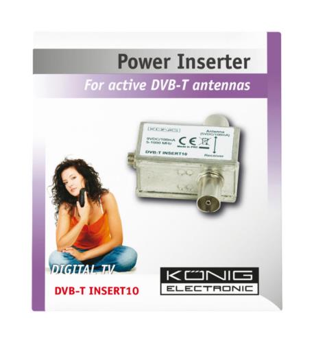 König DVB-T INSERT10 Professionele power inserter