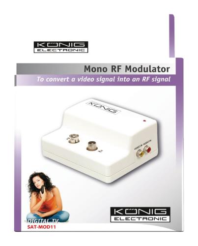 König SAT-MOD11 Monomodulator