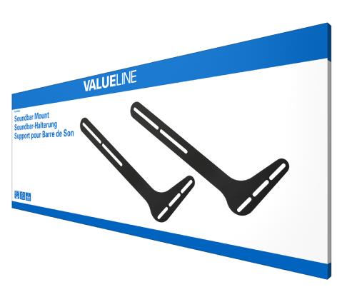 Valueline VLM-SB10 Soundbarbeugel 15 kg/33 lbs
