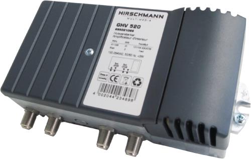 Hirschmann 695020450 Catv amplifier 20 db single with measurement ports, can be extended with afc 1611 and afc 1621