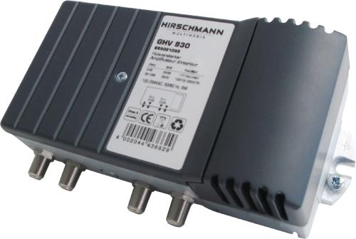 Hirschmann 695020451 Catv amplifier 30db single, including return path with measurement ports, can be extended with m...