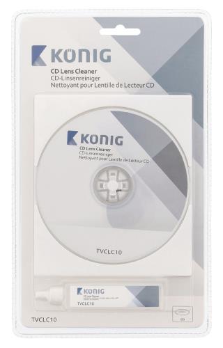 König TVCLC10 CD lens reiniger 20 ml reinigings vloeistof