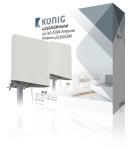 König ANT-4G20-KN 4G/3G/GSM antenne met 2x 2.5 m kabel