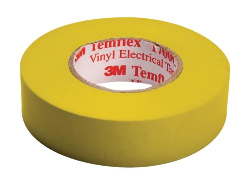 3M TGEL1510 Temflex isolatie tape 15 mm 10 m geel