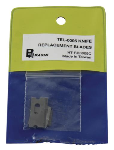 Valueline TEL-0095KNIFE Reserve mesjes voor TEL-0095