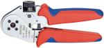 Knipex 97 52 63 Four-mandrel pressing pliers for turned contacts Turned contacts 0.08...2.5 mm²