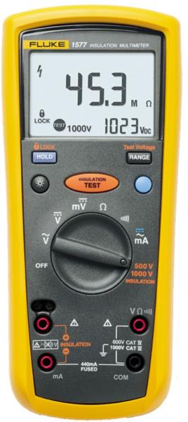 Fluke FLUKE 1577 Isolatiemeetinstrument 600 MOhm 500 VDC/1000 VDC 1000 VAC TRMS AC