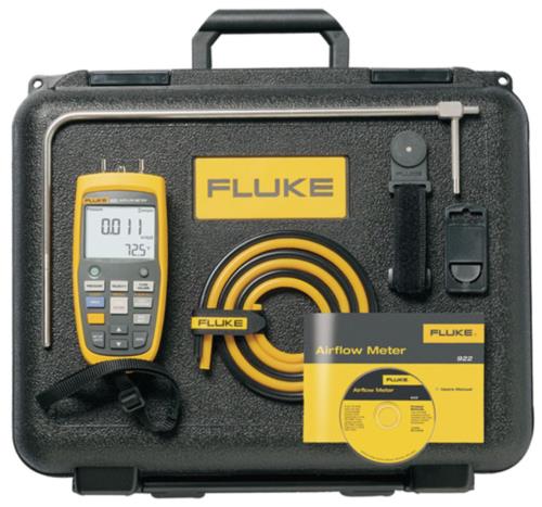 Fluke FLUKE 922/KIT Air flow meter 1...80 m/s 0...99.999 m³/h 0...+50 °C