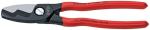 Knipex 95 11 200 Cable shears, with double cutter