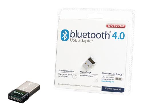 Sitecom CN-524 Micro Bluetooth 4.0 USB Adapter