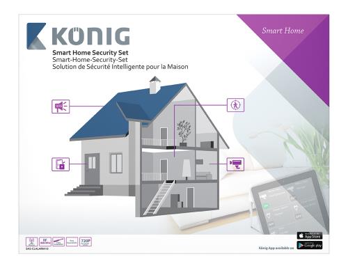 König SAS-CLALARM10 Smart home beveiligingsset