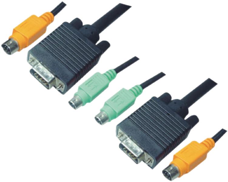Aten 2L-1903P KVM combination cable, VGA/PS/2