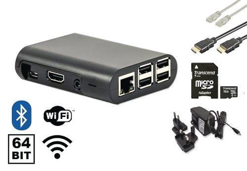 Raspberry Pi RP3KIT1 Raspberry Pi 3 starter kit + WiFi + NOOBS software tool