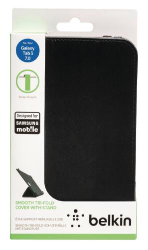Belkin F7P111vfC00 Coverstand Black f/ Samsung Galaxy Tab 3 7"