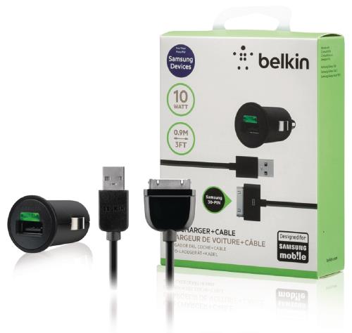Belkin F8M114cw03 2.1A Galaxy Tab car charger