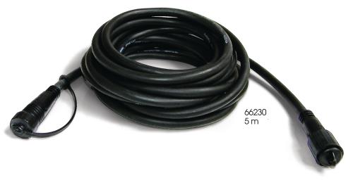 Easy Connect 66230 Verlengkabel 5 m (2 x 1,5m² - H07RN-F) zwart