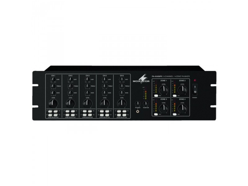 IMG Stage Line PA-4040MPX 4-zone rack mixer