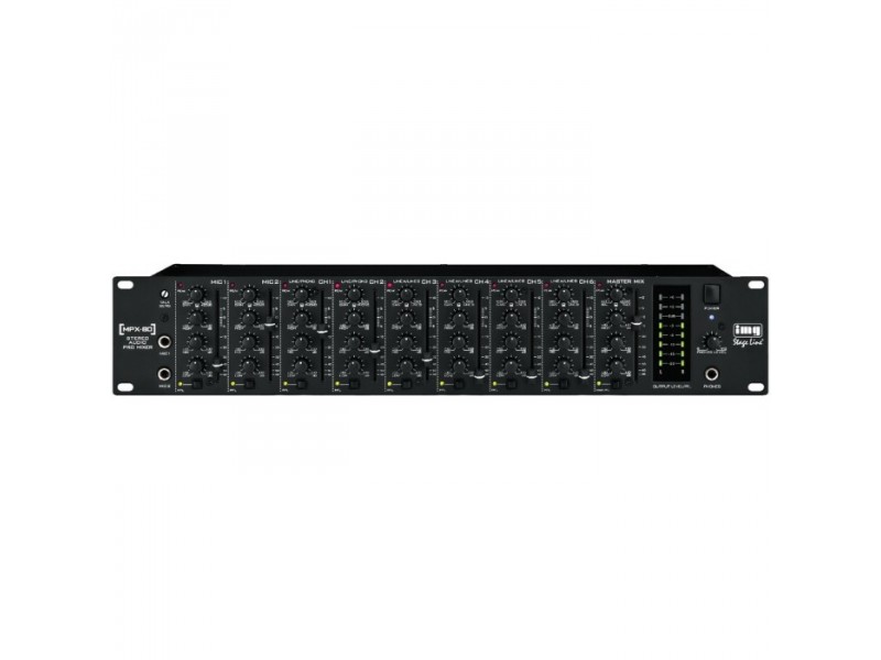 IMG Stage Line MPX-80 8-kanaals rack mixer